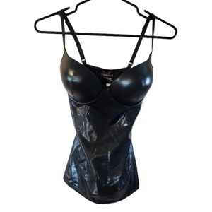 Darque Wetlook Tanktop With Bra, S